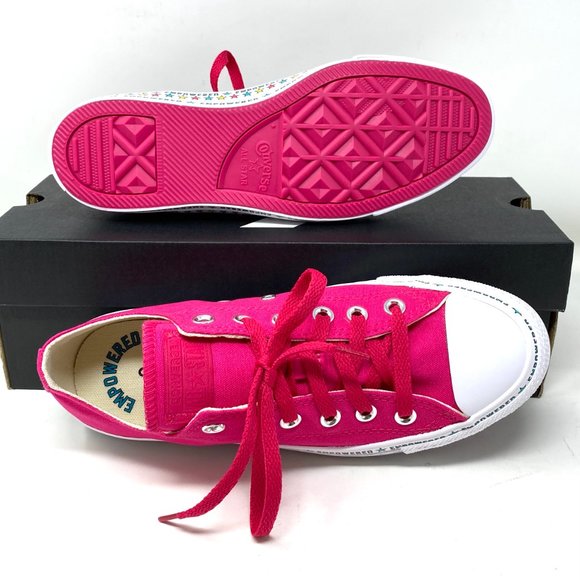 Converse Chuck Taylor AS Low Top Canvas Pink Women - Picture 2 of 9